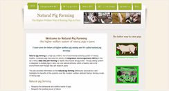 Desktop Screenshot of naturalpigfarming.com